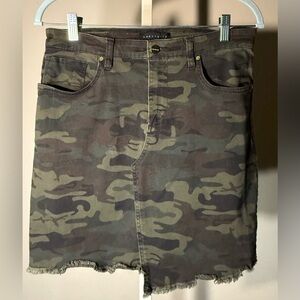 Sanctuary Camo Mini Skirt